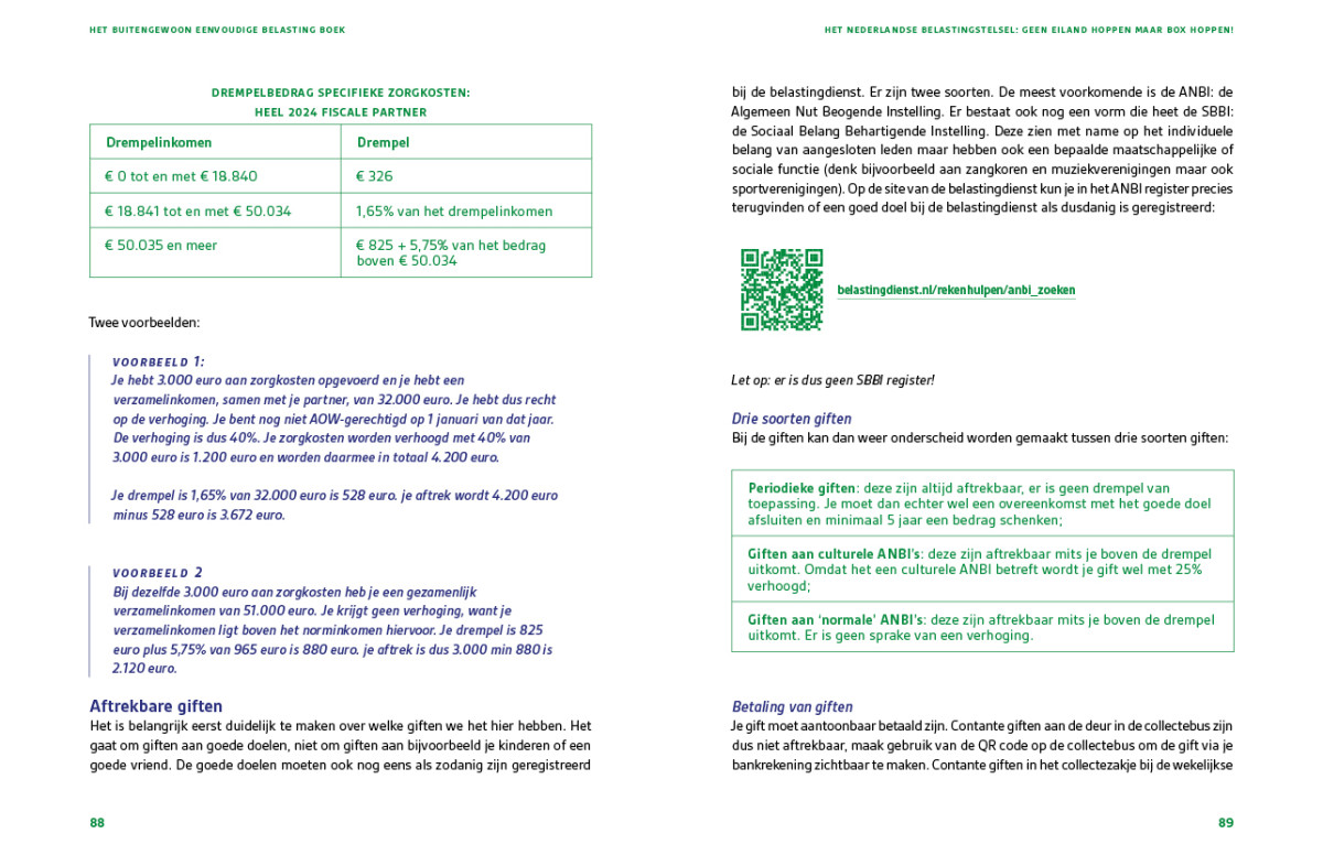 Het buitengewoon eenvoudige belasting boek