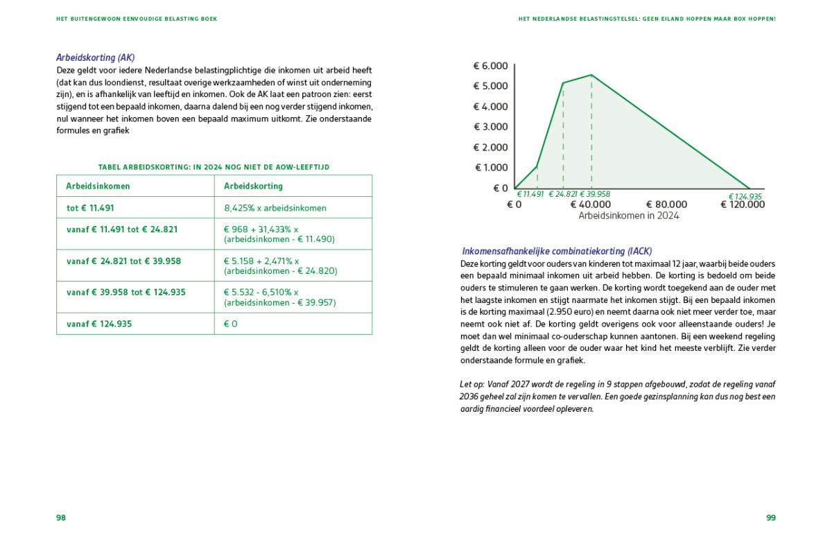 Het buitengewoon eenvoudige belasting boek