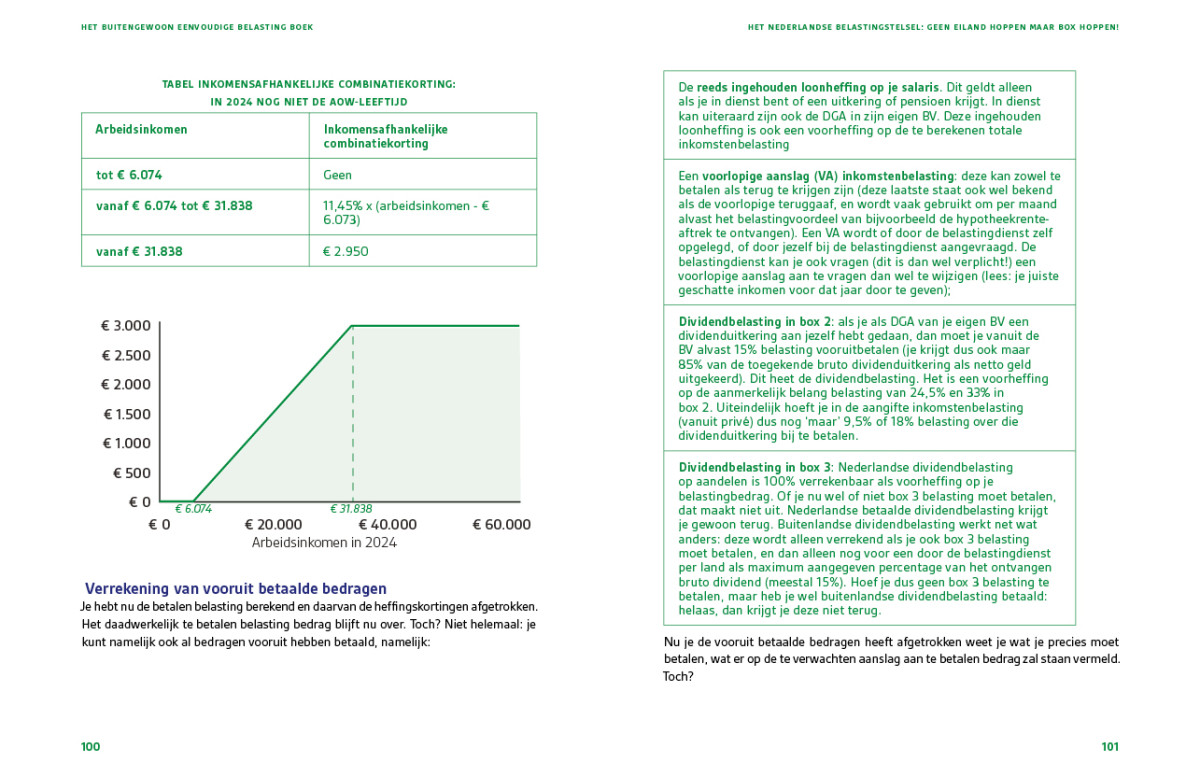 Het buitengewoon eenvoudige belasting boek